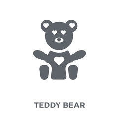 Teddy bear icon from Birthday and Party collection.