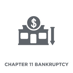 Chapter 11 bankruptcy icon from Chapter 11 bankruptcy collection.