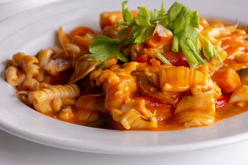 Stir-Fried Squid with Salted Duck Eggs