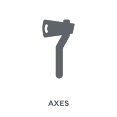 Axes icon from Camping collection.