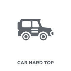 car hard top icon from Car parts collection.