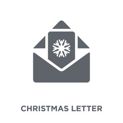 christmas letter icon from Christmas collection.