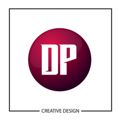 Initial Letter DP Logo Template Design