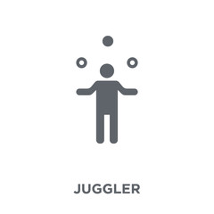 Juggler icon from Circus collection.