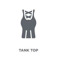 Tank top icon from  collection.