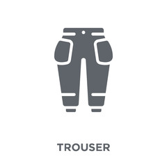 Trouser icon from Clothes collection.