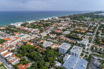 Obraz premium palm Beach Aerials Florida