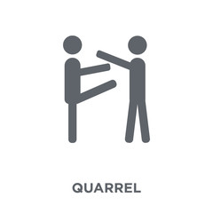 Quarrel icon from Communication collection.