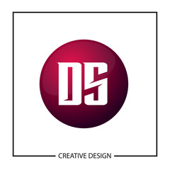 Initial Letter DS Logo Template Design
