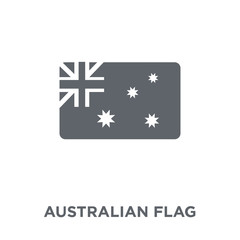 Australian flag icon from Australia collection.
