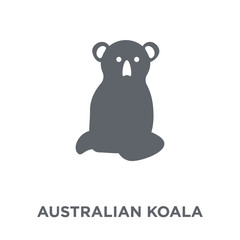 Australian Koala icon from Australia collection.