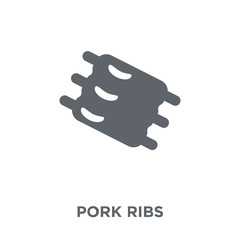 Pork Ribs icon from Chinese Food collection.