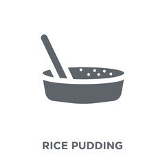 Rice Pudding icon from Spanish Food collection.