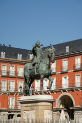 Fototapeta na wymiar Plaza Mayor Madrid