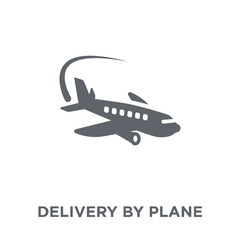 Delivery by Plane icon from Delivery and logistic collection.