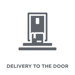 delivery to the door icon from Delivery and logistic collection.