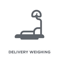 Delivery Weighing icon from Delivery and logistic collection.