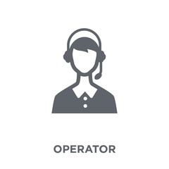 Operator icon from Delivery and logistic collection.