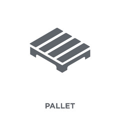 Pallet icon from Delivery and logistic collection.