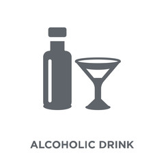 Alcoholic drink icon from Drinks collection.