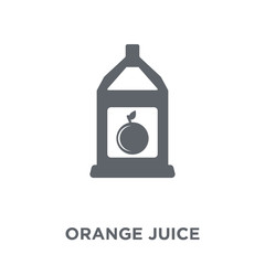 Orange juice icon from Drinks collection.