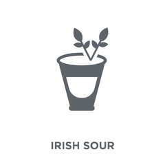 Irish Sour icon from Drinks collection.