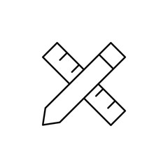 customizable icon. Element of simple web icon. Thin line icon for website design and development, app development. Premium icon