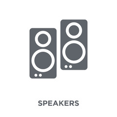 Speakers icon from Electronic devices collection.