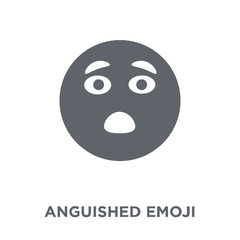 Anguished emoji icon from Emoji collection.
