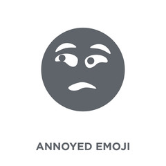 Annoyed emoji icon from Emoji collection.