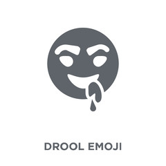 Drool emoji icon from Emoji collection.