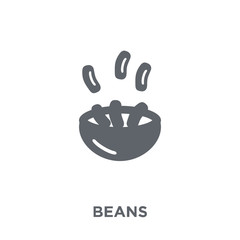 Beans icon from Fruit and vegetables collection.