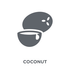 Coconut icon from Fruit and vegetables collection.