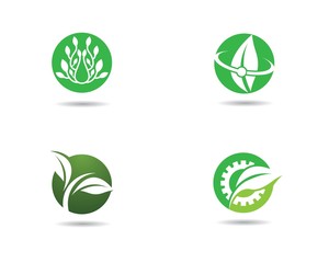Obraz premium Ecology logo illustration