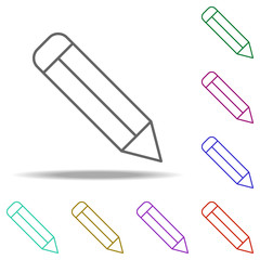 pen icon. Elements of business in multi color style icons. Simple icon for websites, web design, mobile app, info graphics