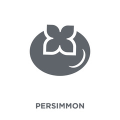Persimmon icon from Fruit and vegetables collection.