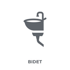 bidet icon from Furniture and household collection.