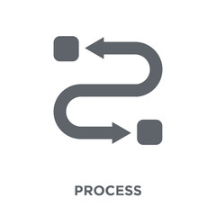 Process icon from Time managemnet collection.