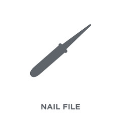 Nail file icon from  collection.