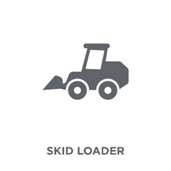 skid loader icon from Industry collection.