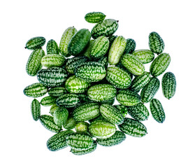 Fruits of Melothria, vegetarian food