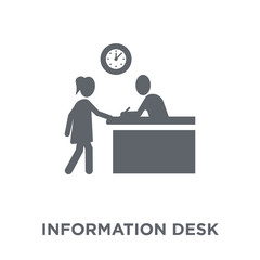 Information desk icon from Museum collection.