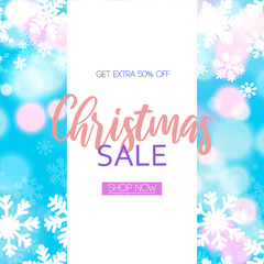 Christmas Banner Sales