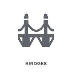 Bridges icon from Real estate collection.