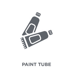 Paint tube icon from  collection.