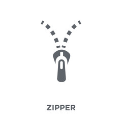 Zipper icon from  collection. © t-vector-icons