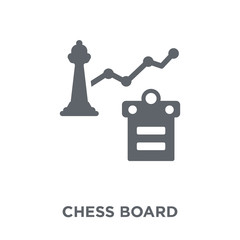 Chess board icon from  collection.
