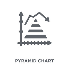 Pyramid chart icon from  collection.