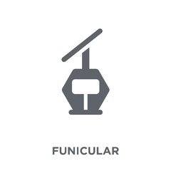 Funicular icon from Summer collection.