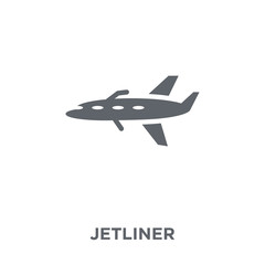 jetliner icon from Transportation collection.